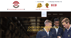Desktop Screenshot of casadasengrenagens.com.br